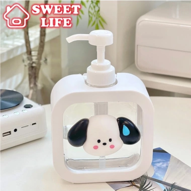 Chai chiết đa năng sữa tắm, dầu gội, nước rửa tay sticker cún con 43.900₫