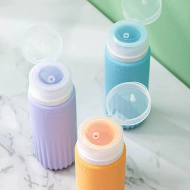 Chai chiết dầu gội silicon 60ml tiện lợi du lịch - Giá chỉ 26.800đ