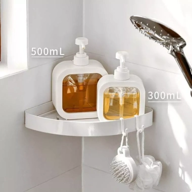 Chai chiết dầu gội sữa tắm trong suốt đa năng, hộp đựng nước rửa tay, rửa bát, dầu gội, giá chỉ 29.900đ