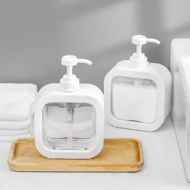 Chai chiết dầu gội sữa tắm trong suốt đa năng, hộp đựng nước rửa tay, rửa bát, dầu gội, giá chỉ 29.900đ