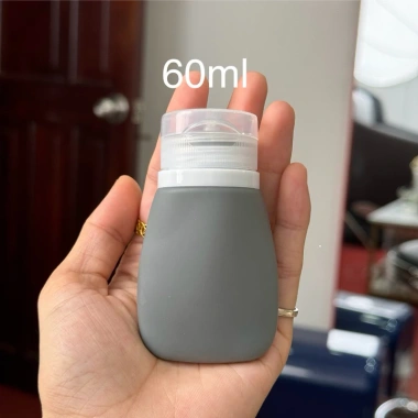 Chai chiết mỹ phẩm silicon du lịch Duy Linh Shop - Đựng dầu gội, sữa tắm, rửa mặt, giảm còn 19k