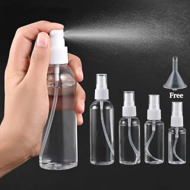 Chai chiết nhựa PET dạng vòi nhấn, lọ xịt 30-50-100ml - Tiện lợi du lịch, công tác, giá ưu đãi 6.900 VND