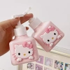 Chai chiết rót hình mèo dễ thương - Nắp nhấn tiện lợi sữa tắm, rửa tay, giặt 4