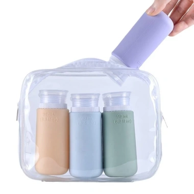 Chai chiết silicon dầu gội du lịch 68/98ml - Giảm giá 27.100đ, tiện lợi, không rủi ro