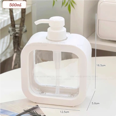 Chai chiết sữa tắm sticker cún dễ thương, đựng dầu gội, nước rửa tay trong suốt đa năng sang trọng 10