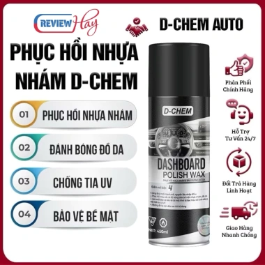 Chai D-CHEM phục hồi dưỡng nhám 141k - Đánh bóng da, bảo dưỡng bề mặt, giảm giá 109k