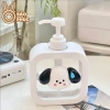 Chai đa năng chiết sữa tắm, dầu gội, nước rửa tay - sticker cún con dễ thương trong suốt sang trọng - giá 45.109₫