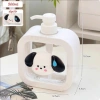 Chai đa năng chiết sữa tắm, dầu gội, nước rửa tay - sticker cún con dễ thương trong suốt sang trọng - giá 45.109₫ 10