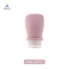 Chai du lịch silicon không rò rỉ 30/60/90ml Hộp đựng đổ lại ống mỹ phẩm đa năng cho dầu gội sữa dưỡng da xà phòng MỚI 6