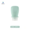 Chai du lịch silicon không rò rỉ 30/60/90ml Hộp đựng đổ lại ống mỹ phẩm đa năng cho dầu gội sữa dưỡng da xà phòng MỚI 8