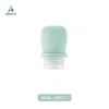 Chai du lịch silicon không rò rỉ 30/60/90ml Hộp đựng đổ lại ống mỹ phẩm đa năng cho dầu gội sữa dưỡng da xà phòng MỚI 10