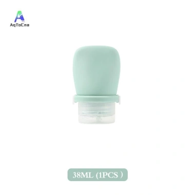 Chai du lịch silicon không rò rỉ 30/60/90ml Hộp đựng đổ lại ống mỹ phẩm đa năng cho dầu gội sữa dưỡng da xà phòng MỚI 10