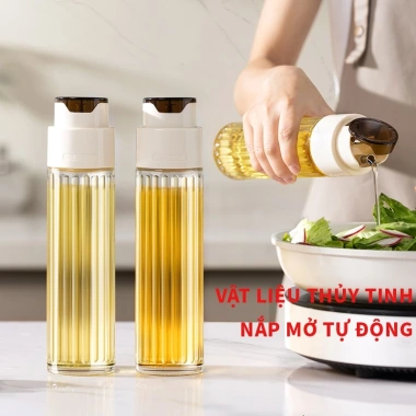 Chai đựng dầu ăn 500ml tự động mở nắp Nachuan - Giá chỉ 32.000₫, tiết kiệm, tiện lợi cho nhà bếp 2