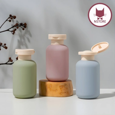 Chai đựng dầu gội sữa tắm 100ml nhựa mềm - Bình chiết mỹ phẩm 19.000đ