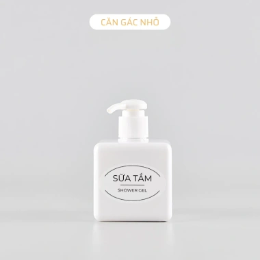 Chai Đựng Dầu Gội Sữa Tắm 250ml - Bình Chiết Vòi Ấn Kèm Tem Chống Nước, Căn Gác Nhỏ 10 Chai Đựng Dầu Gội Sữa Tắm 250ml - Bình Chiết Vòi Ấn Kèm Tem Chống Nước, Căn Gác Nhỏ 10