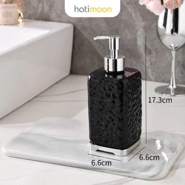 Chai đựng dầu gội sữa tắm Hatimoo 400ml dạng vòi ấn - Giá 59.000đ 5