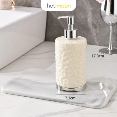 Chai đựng dầu gội sữa tắm Hatimoo 400ml dạng vòi ấn - Giá 59.000đ 7