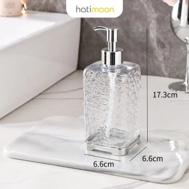Chai đựng dầu gội sữa tắm Hatimoo 400ml dạng vòi ấn - Giá 59.000đ 8