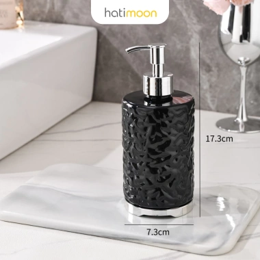 Chai đựng dầu gội sữa tắm Hatimoo 400ml dạng vòi ấn - Giá 59.000đ 10