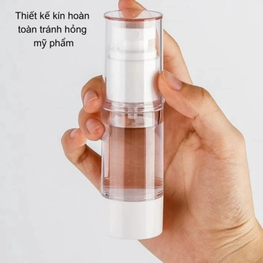 Chai Hút Chân Không 30/50/100ml Chiết Mỹ Phẩm - Lọ Nhựa Trong Suốt KAYFIA Giá Ưu Đãi 7.000đ 3 Chai Hút Chân Không 30/50/100ml Chiết Mỹ Phẩm - Lọ Nhựa Trong Suốt KAYFIA Giá Ưu Đãi 7.000đ 3