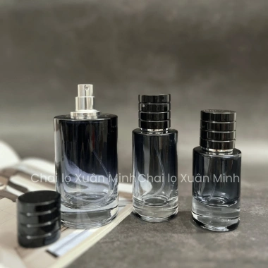 Chai lọ chiết nước hoa thủy tinh Sauvage 30ml 50ml 100ml, vòi xịt phun sương sang trọng, giá chỉ 25.000 VND