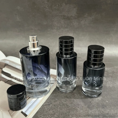 Chai lọ chiết nước hoa thủy tinh Sauvage 30ml 50ml 100ml, vòi xịt phun sương sang trọng, giá chỉ 25.000 VND