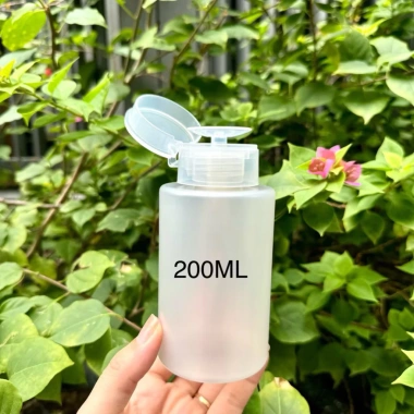 Chai lọ nhựa PET trong 200ml-500ml có vòi nhấn - Giá ưu đãi 14.100 VND