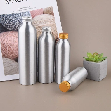 Chai nhôm bạc 30ml-100ml nắp vặn - Đựng thực phẩm an toàn, giảm giá 20.000đ