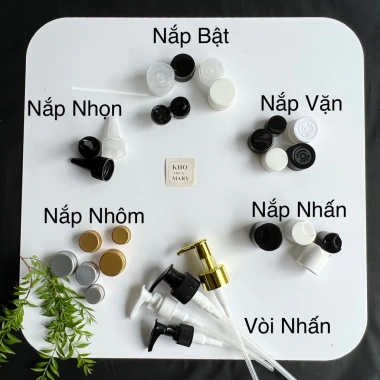 Chai nhựa 250ml nắp vặn đen set 5 - nhỏ giọt, dùng cho mỹ phẩm, giá chỉ 39.000đ, đa màu nâu, trắng, xanh, trong