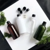 Chai nhựa 250ml nắp vặn đen set 5 - nhỏ giọt, dùng cho mỹ phẩm, giá chỉ 39.000đ, đa màu nâu, trắng, xanh, trong 6