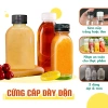 Chai nhựa 50ml 100ml dày dặn kèm nắp, đựng gia vị, sốt chấm, nhỏ gọn tiện lợi 12k 2