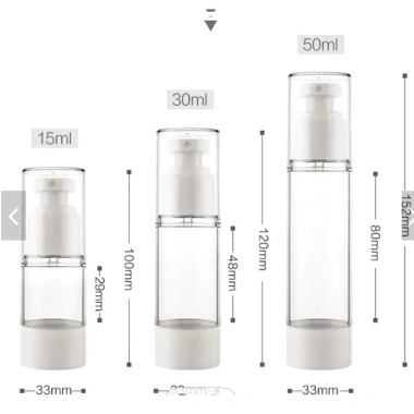 Chai nhựa chân không nhấn xịt giọt, xịt sương 5/10/30/50/80/100ml Giá 16.200đ 3 Chai nhựa chân không nhấn xịt giọt, xịt sương 5/10/30/50/80/100ml Giá 16.200đ 3