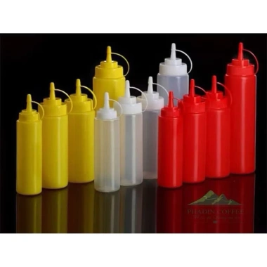 Chai nhựa đựng sốt, bình đựng tương có nắp vòi nhỏ - Giá 15.000đ, bền, tiện lợi