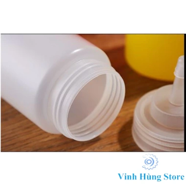 Chai nhựa đựng sốt mứt có nắp 400-1.000ml – Dụng cụ pha chế giá 19.000đ