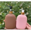 Chai nhựa HDPE 300ml màu hồng - Đựng kem body, lotion, dầu gội, sữa tắm, chiết mỹ phẩm cao cấp, giảm giá 22% 4