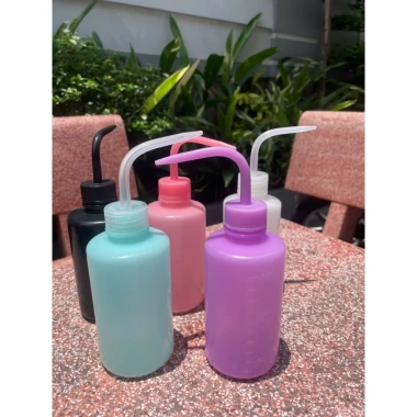 Chai nhựa PET 250ml có vòi - Đựng nước vệ sinh mi, màu ngẫu nhiên, giảm giá 25.000 2