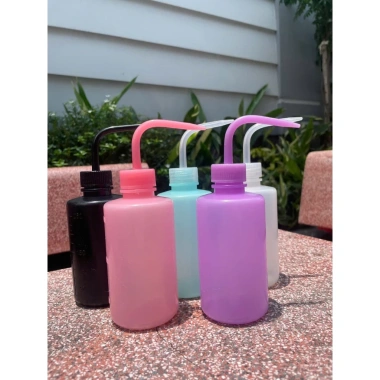Chai nhựa PET 250ml có vòi - Đựng nước vệ sinh mi, màu ngẫu nhiên, giảm giá 25.000 4