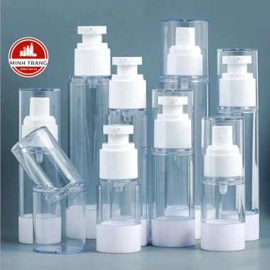 Chai nhựa PET trong suốt chiết mỹ phẩm xịt sương 5ml-100ml - Giá 6.500đ