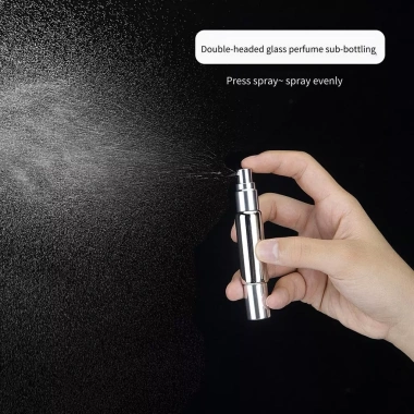 Chai nước hoa 10ml nạp lại, phun & lăn mạ điện, máy phun thủy tinh chống rò rỉ cho Cologne & Essential Oil