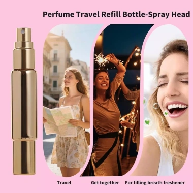 Chai nước hoa 10ml nạp lại, phun & lăn mạ điện, máy phun thủy tinh chống rò rỉ cho Cologne & Essential Oil 8 Chai nước hoa 10ml nạp lại, phun & lăn mạ điện, máy phun thủy tinh chống rò rỉ cho Cologne & Essential Oil 8