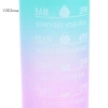 Chai Nước Thể Thao 900ml Chống Rò Rỉ, Đồ Uống Di Động Cho Gym và Du Lịch 9