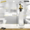 Chai rót xịt mini du lịch 120ml - Đựng dầu ăn, gia vị, nước mắm, dấm, tem nhãn - Giá chỉ 27.6k 2