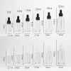 Chai Thủy Tinh Lọ Chiết Mỹ Phẩm Nắp Bóp Đen Trơn Đựng Tinh Dầu 5‑100ml Giá 3.000đ 3