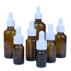 Chai Thủy Tinh Lọ Chiết Mỹ Phẩm Nắp Bóp Đen Trơn Đựng Tinh Dầu 5‑100ml Giá 3.000đ 4