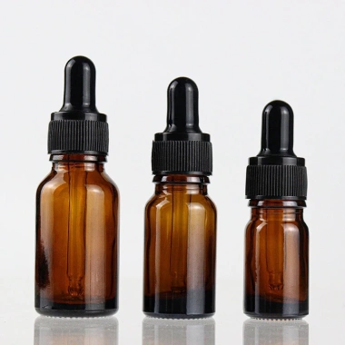 Chai Thủy Tinh Lọ Chiết Nắp Bóp Khoen Vàng Đen 5‑100ml Đựng Tinh Dầu Giá 3.000 VND 4