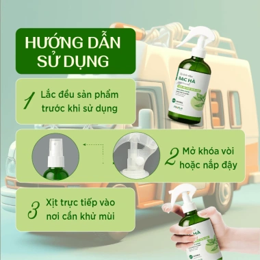 Chai Tinh Dầu Xịt ABURA Chống Say Xe, Khử Mùi Nội Thất Xe Du Lịch 100-500ml - Thơm Xe Ô Tô, 46.200₫