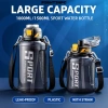 Chai Uống FIGHTINPC 1.000/1.500ml Chống Rò Rỉ - Nhựa Di Động, Ống Hút, Dùng Tập Gym, Du Lịch Ngoài Trời Giá 154.550₫