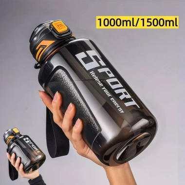Chai Uống FIGHTINPC 1.000/1.500ml Chống Rò Rỉ - Nhựa Di Động, Ống Hút, Dùng Tập Gym, Du Lịch Ngoài Trời Giá 154.550₫ 5