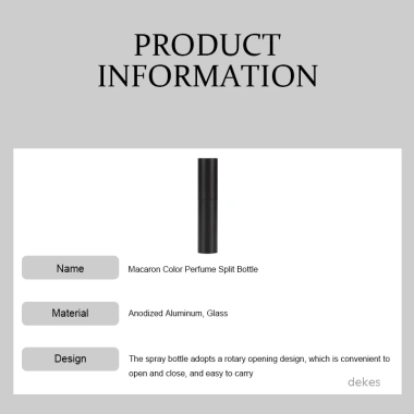 Chai xịt mẫu nước hoa cao cấp 10ml, nắp vặn ABS tiện dụng, lý tưởng du lịch - Giá chỉ 25.530₫ 6 Chai xịt mẫu nước hoa cao cấp 10ml, nắp vặn ABS tiện dụng, lý tưởng du lịch - Giá chỉ 25.530₫ 6