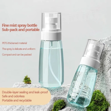 Chai Xịt Phun Sương Mini Mịn - Bình Lọ Nhựa Trong Suốt, Chiết Nước Hoa, Dùng cho Mỹ Phẩm, Tẩy Trang và Du Lịch, Giá 37.000